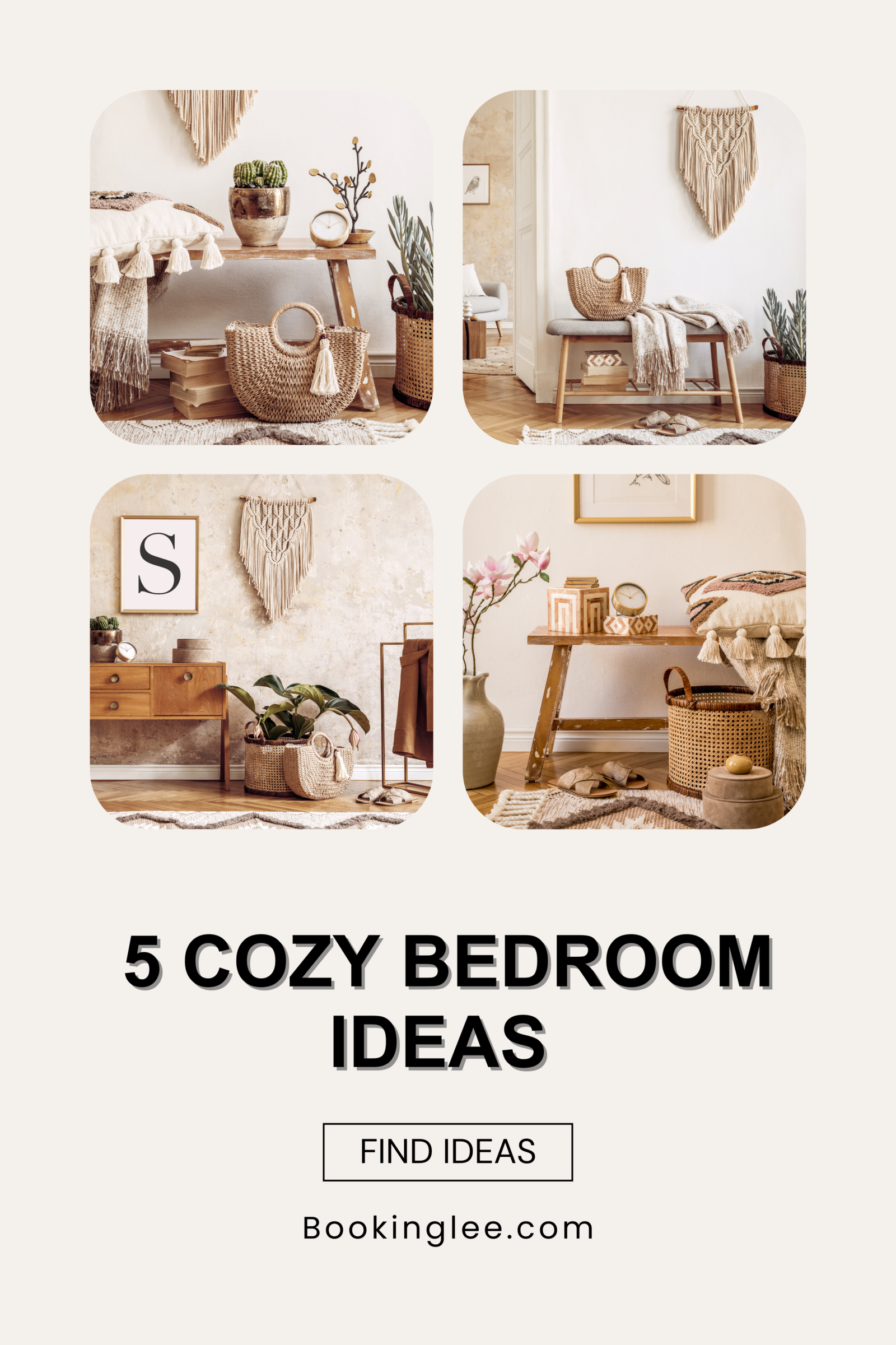5 Cozy Bedroom Ideas