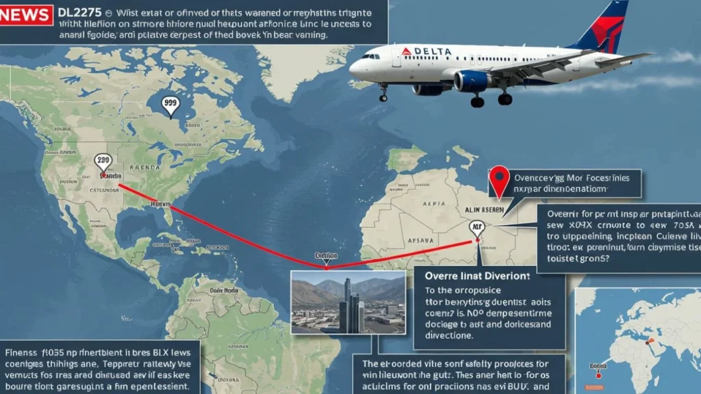 Delta Flight DL275 Airbus A350 diverted to LAX